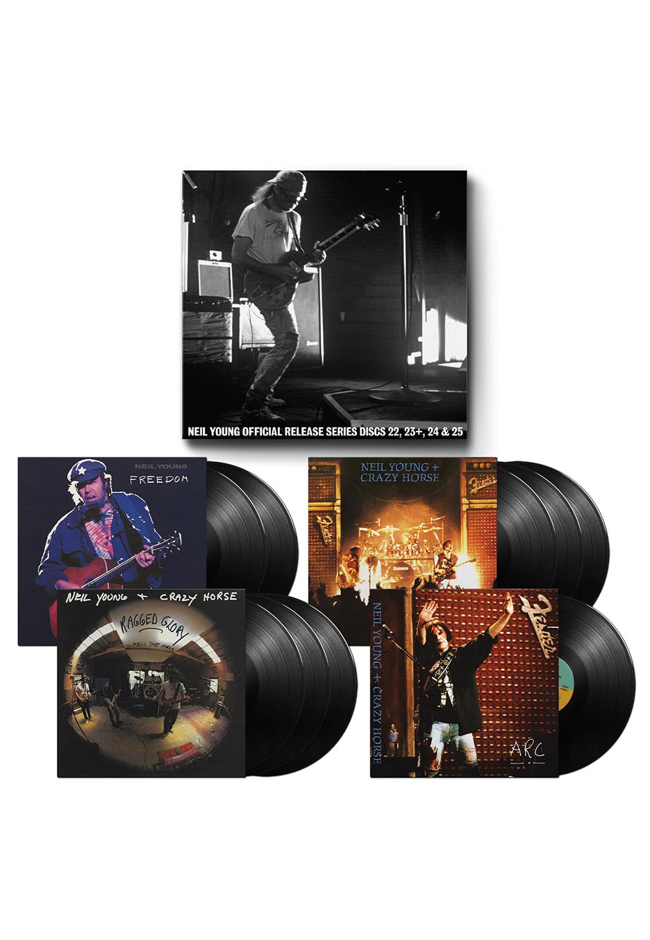 Neil Young - Official Release Series Discs 22, 23+, 24 & 25 - 9 Vinyl | Neutral-Image