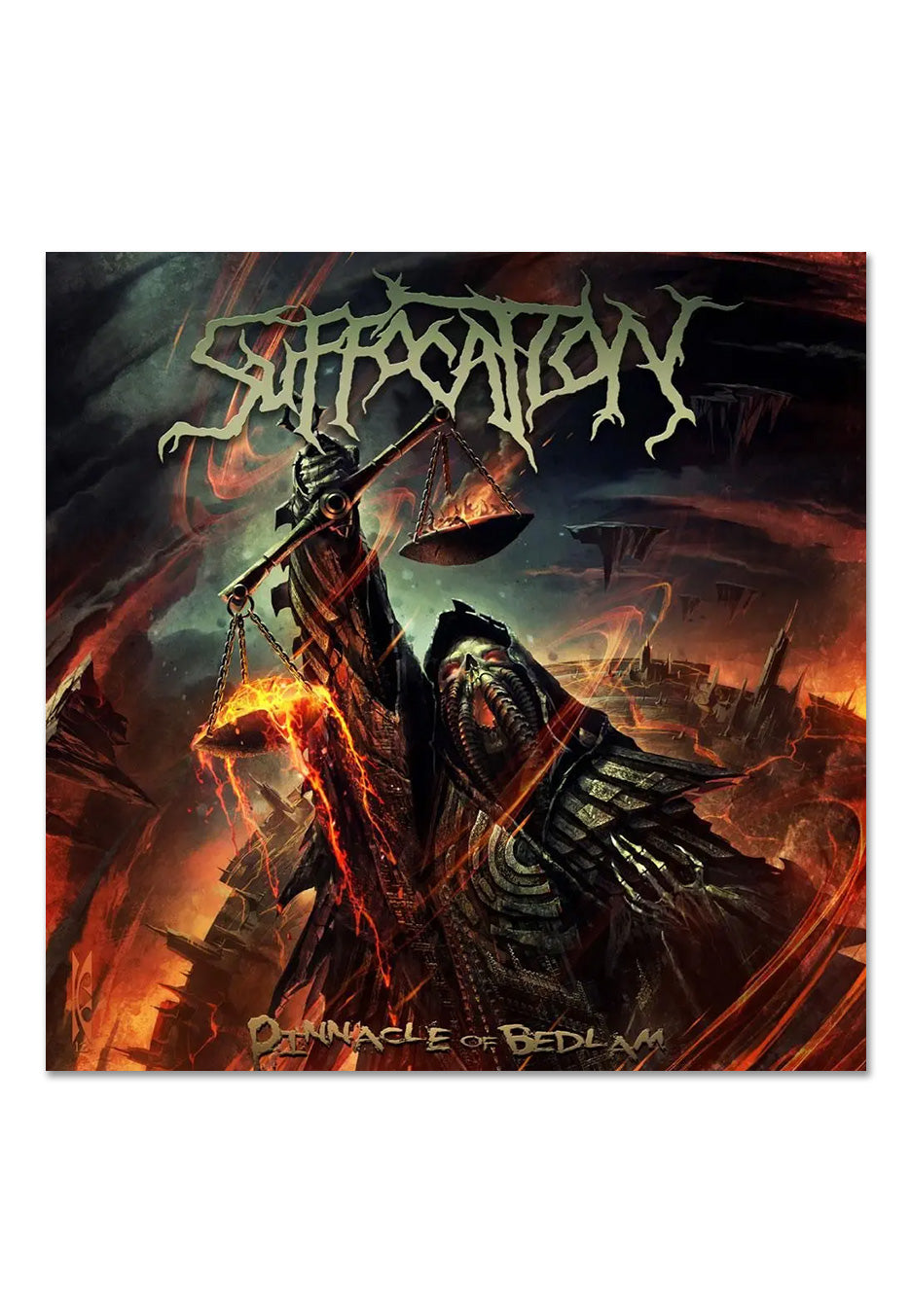 Suffocation - Pinnacle Of Bedlam Ltd. Yellow/Black Corona - Colored Vinyl | Neutral-Image