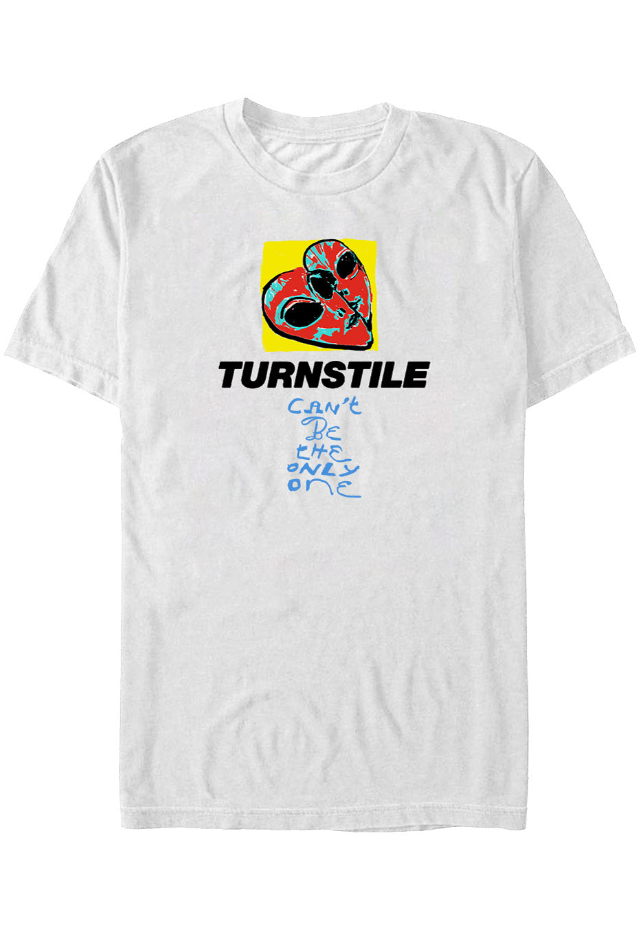 Turnstile - Only One Heart White - T-Shirt | Neutral-Image