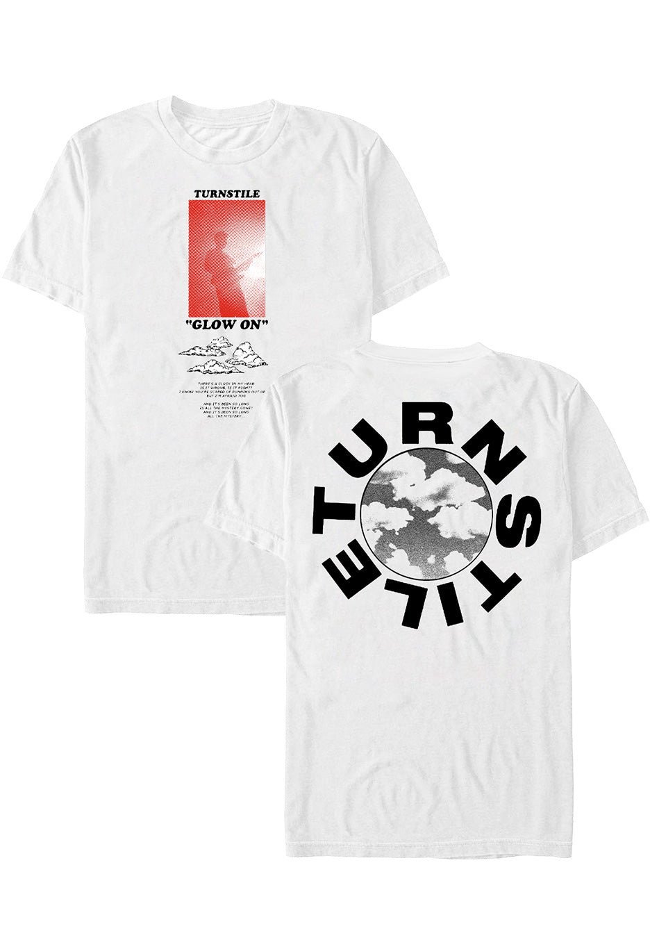 Turnstile - Pat Glow On White - T-Shirt | Men-Image