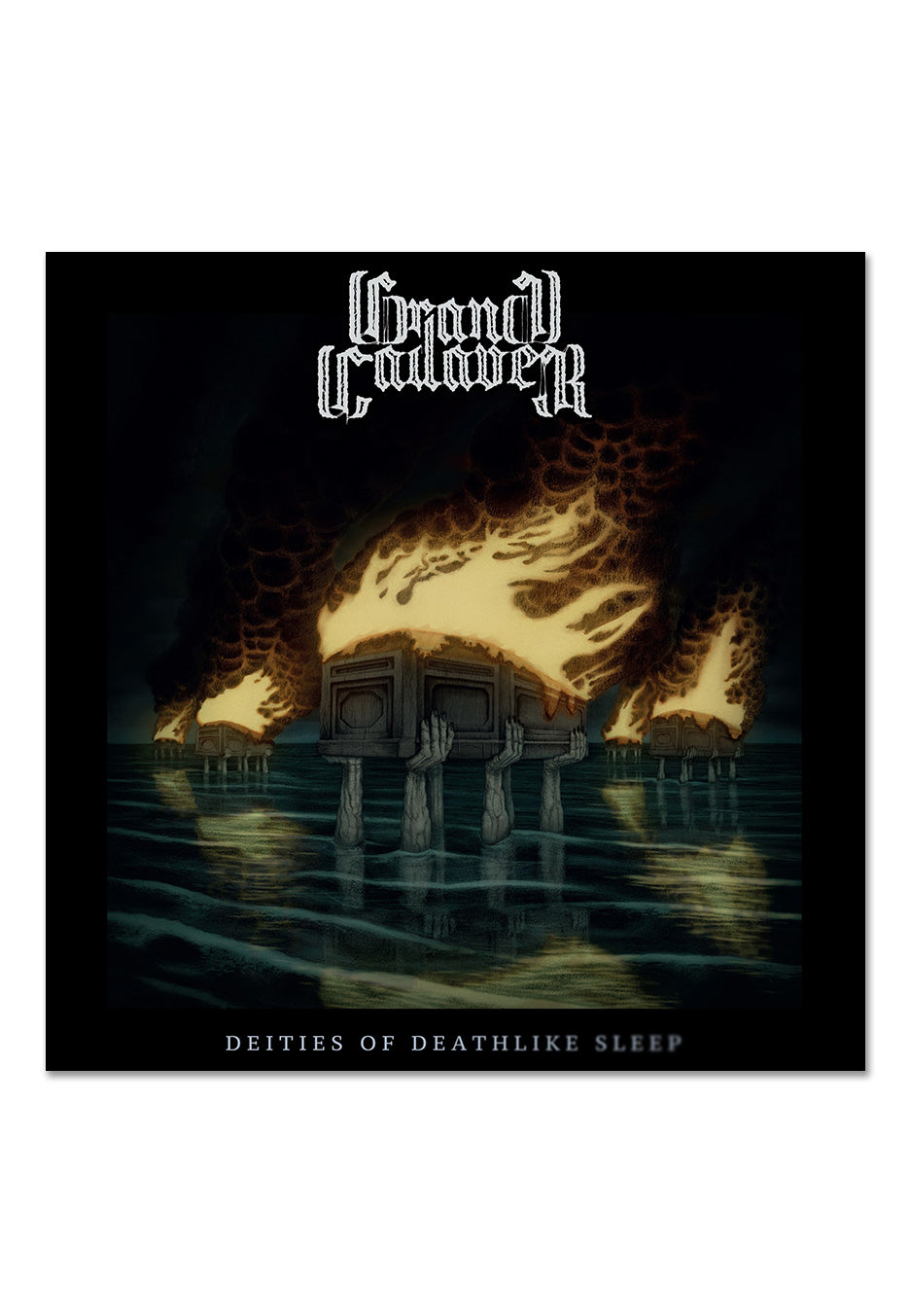 Grand Cadavar - Deities Of Deathlike Sleep Ltd. Red/Orange - Marbled Vinyl | Neutral-Image