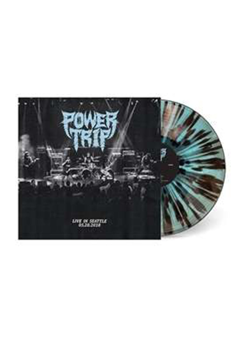 Power Trip - Live In Seattle Ltd. Blue/Black - Splattered Vinyl | Neutral-Image