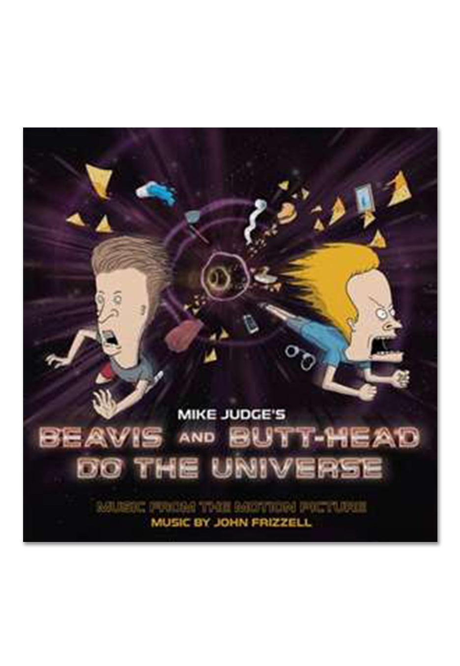 Beavis And Butt-Head - Do The Universe OST (John Frizzell) Blue - Splattered Vinyl | Neutral-Image