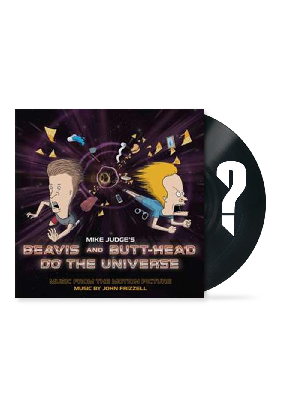 Beavis And Butt-Head - Do The Universe OST (John Frizzell) Blue - Splattered Vinyl | Neutral-Image