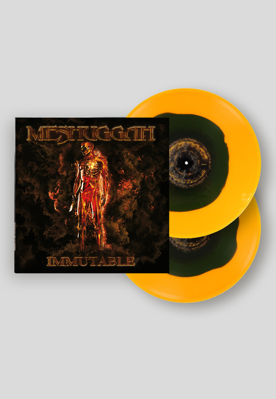 Meshuggah - Immutable Ltd. Orange/Black Circle - Colored 2 Vinyl | Neutral-Image