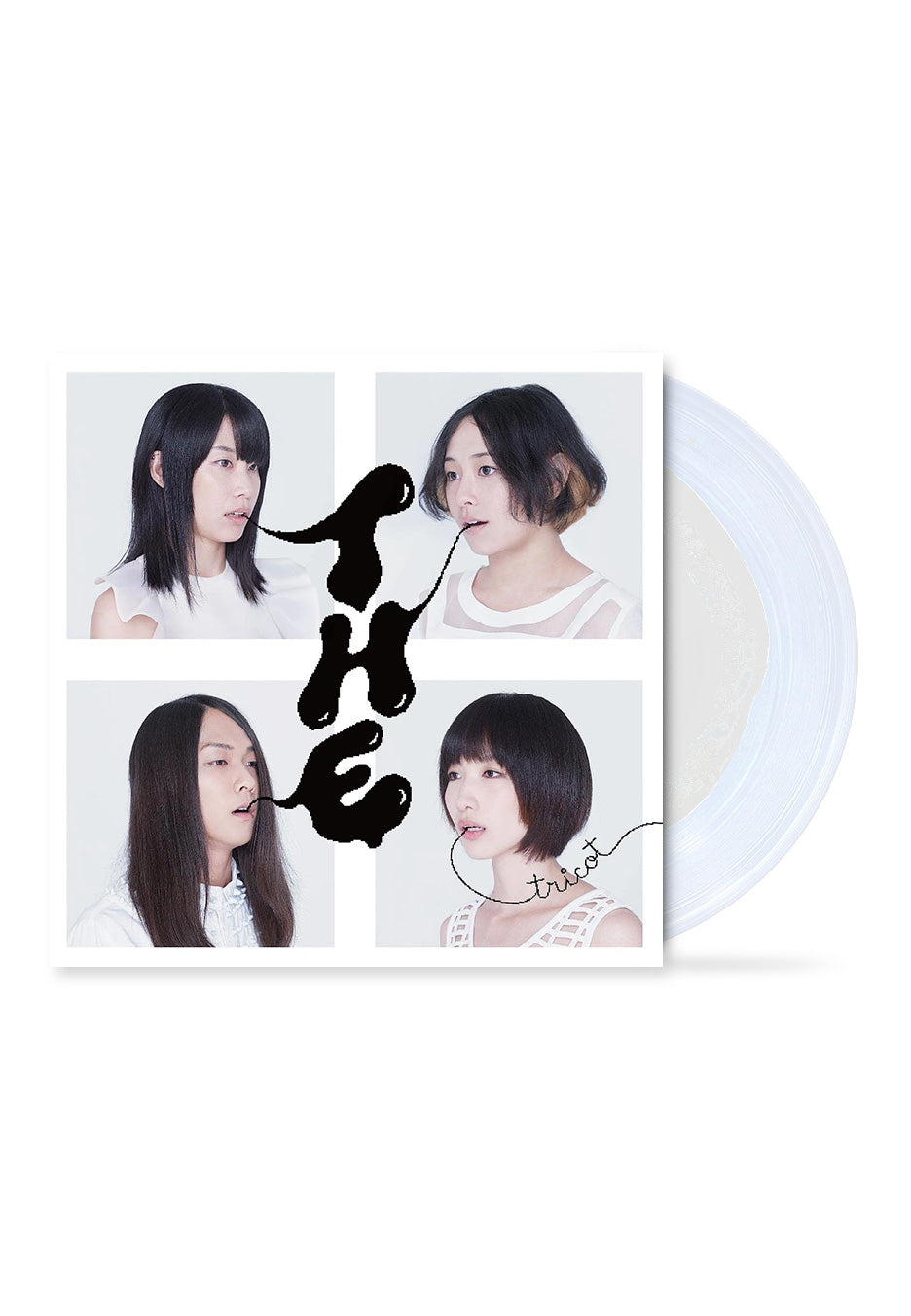 Tricot - T H E Ltd. Grey In Cloudy Clear - Colored Vinyl | Neutral-Image