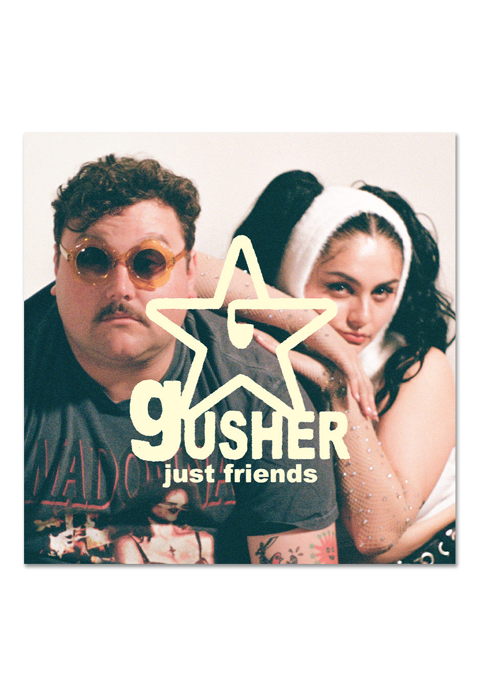 Just Friends - Gusher Ltd. Orange/White Bone Galaxy - Colored Vinyl | Neutral-Image