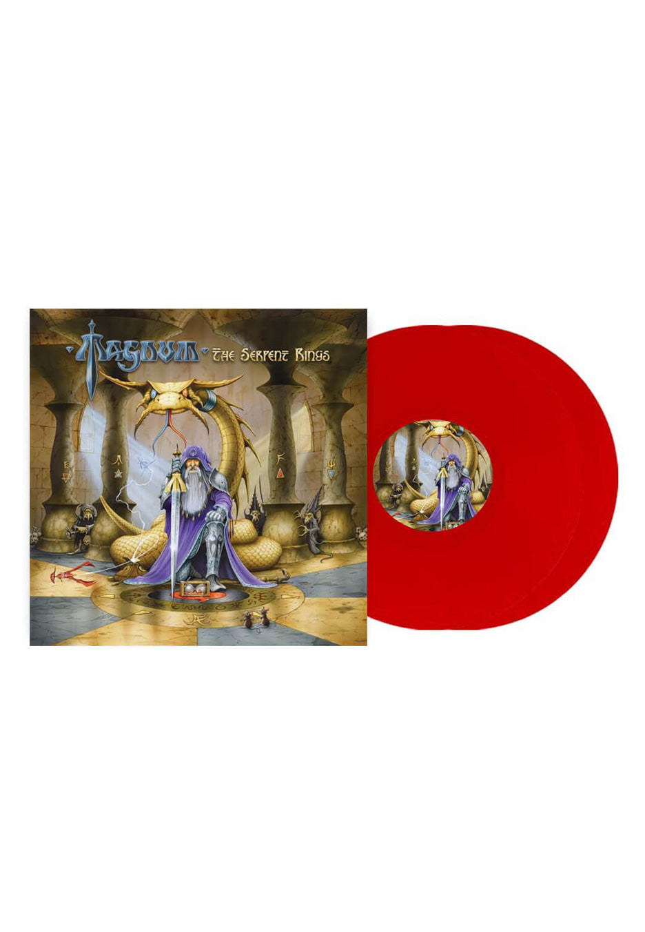 Magnum - The Serpent Rings Solid Red - Colored 2 Vinyl | Neutral-Image