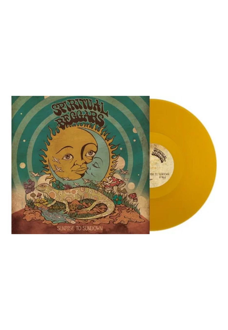 Spiritual Beggars - Sunrise To Sundown Ltd. Transparent Yellow - Colored Vinyl | Neutral-Image