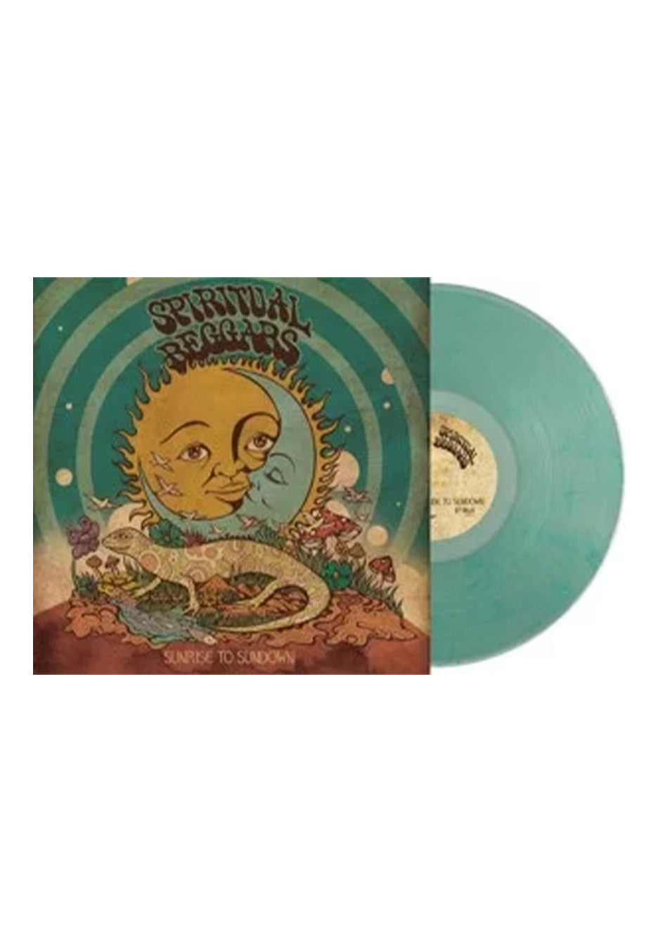 Spiritual Beggars - Sunrise To Sundown Ltd. Coke Bottle Clear & Green - Colored Vinyl | Neutral-Image