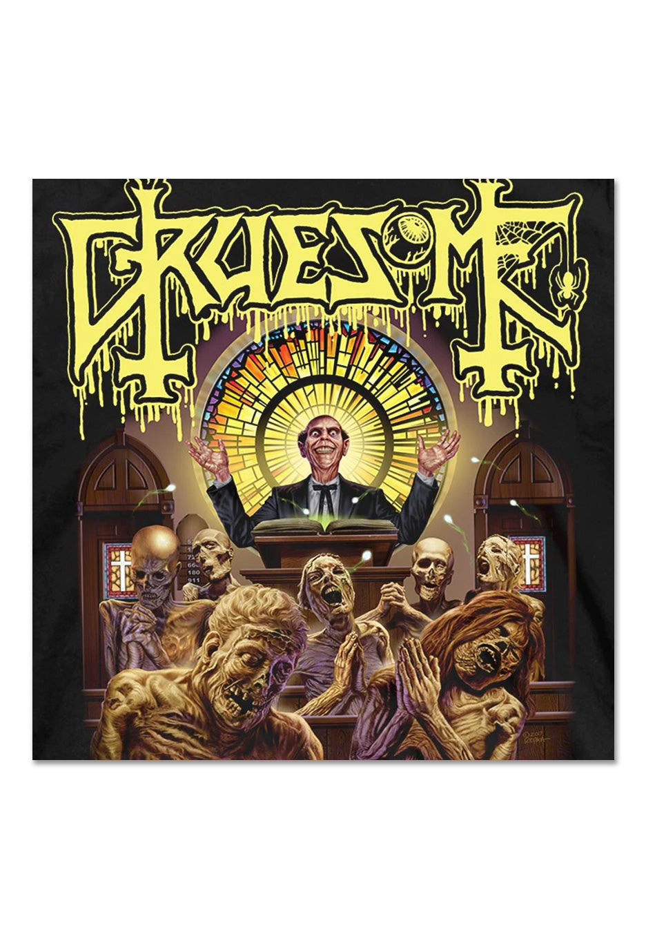 Gruesome - Twisted Prayers Clear Blue - Colored Vinyl | Neutral-Image