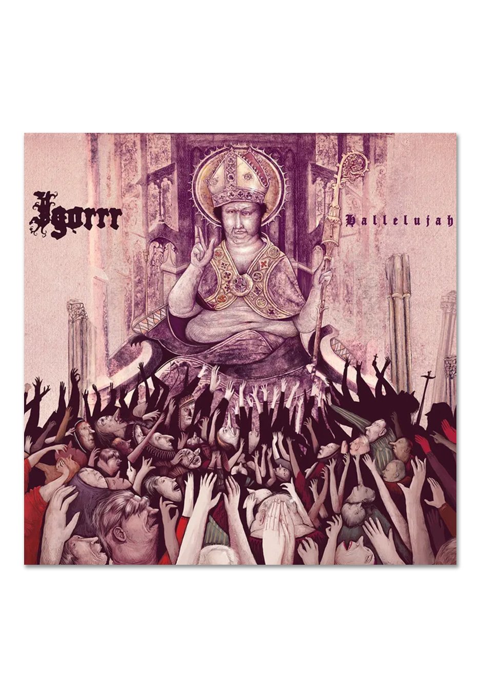 Igorrr - Hallelujah Ltd. Transparent Violet - Colored 2 Vinyl | Neutral-Image