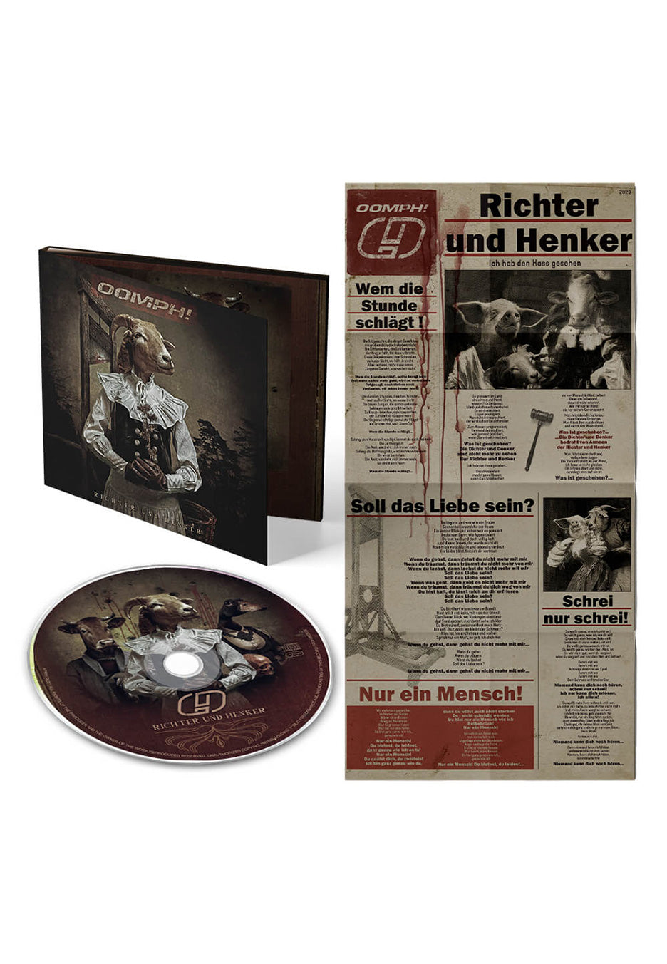 Oomph! - Richter Und Henker - Digipak CD | Neutral-Image