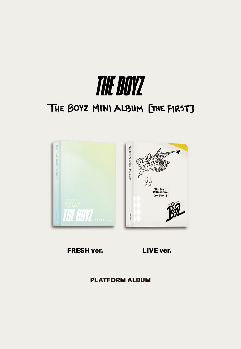 The Boyz - The First - Digital Album | Neutral-Image