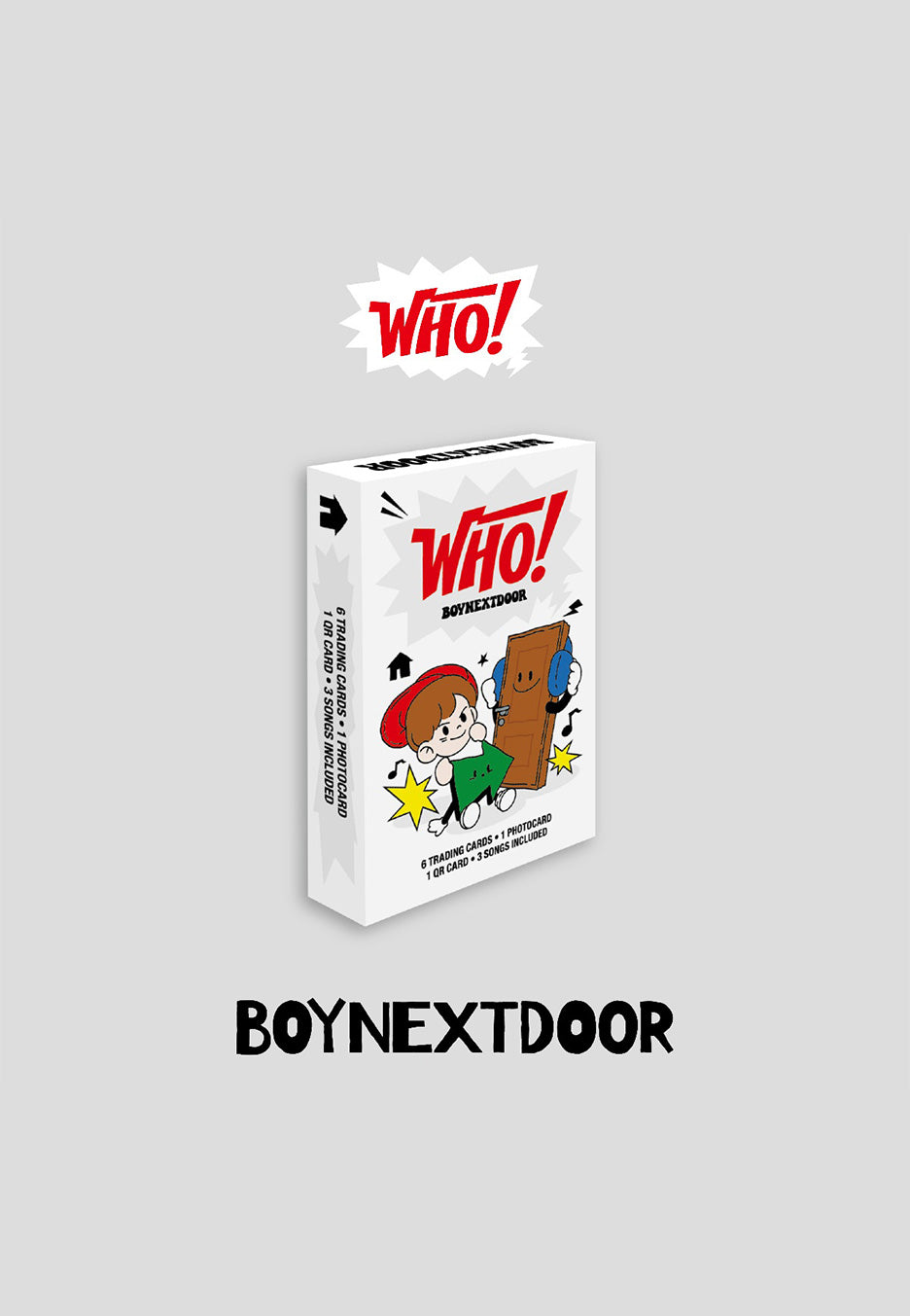 BOYNEXTDOOR - Who! (Weverse Version) - Digital Album | Neutral-Image