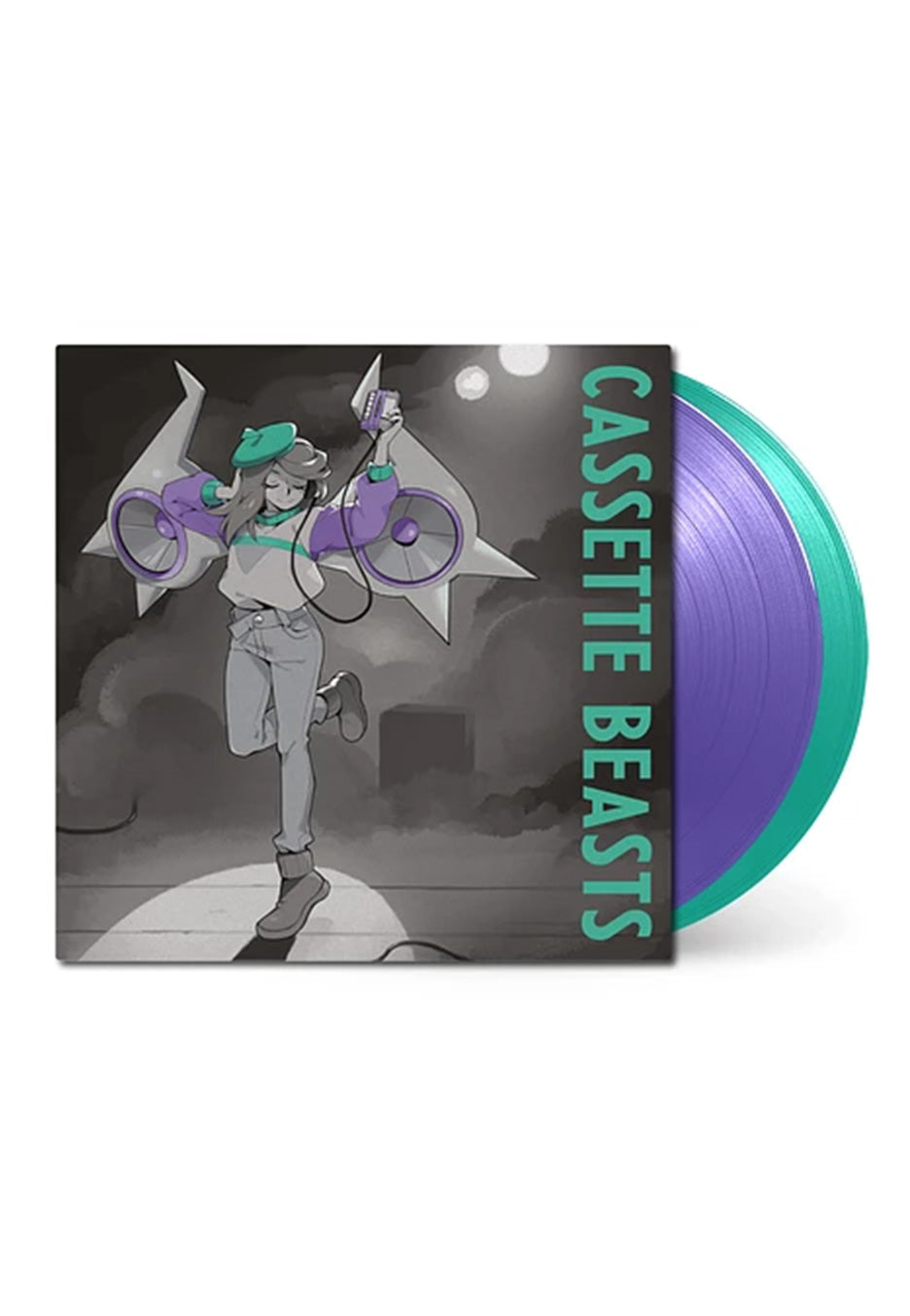 Cassette Beasts - Cassette Beasts OST (Joel Baylis) Purple & Mint Green - Colored 2 Vinyl | Neutral-Image