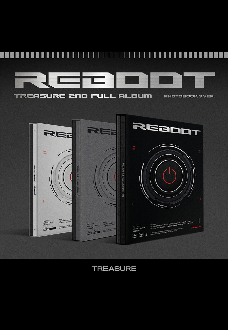 Treasure - Reboot (Photobook Version) - CD | Neutral-Image