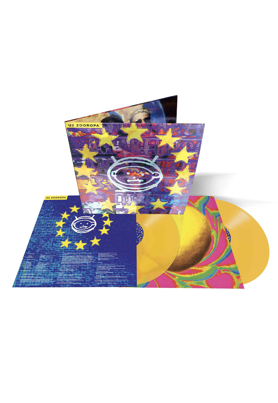 U2 - Zooropa (30th Anniversary) Ltd. Transparent Yellow - Colored 2 Vinyl | Neutral-Image