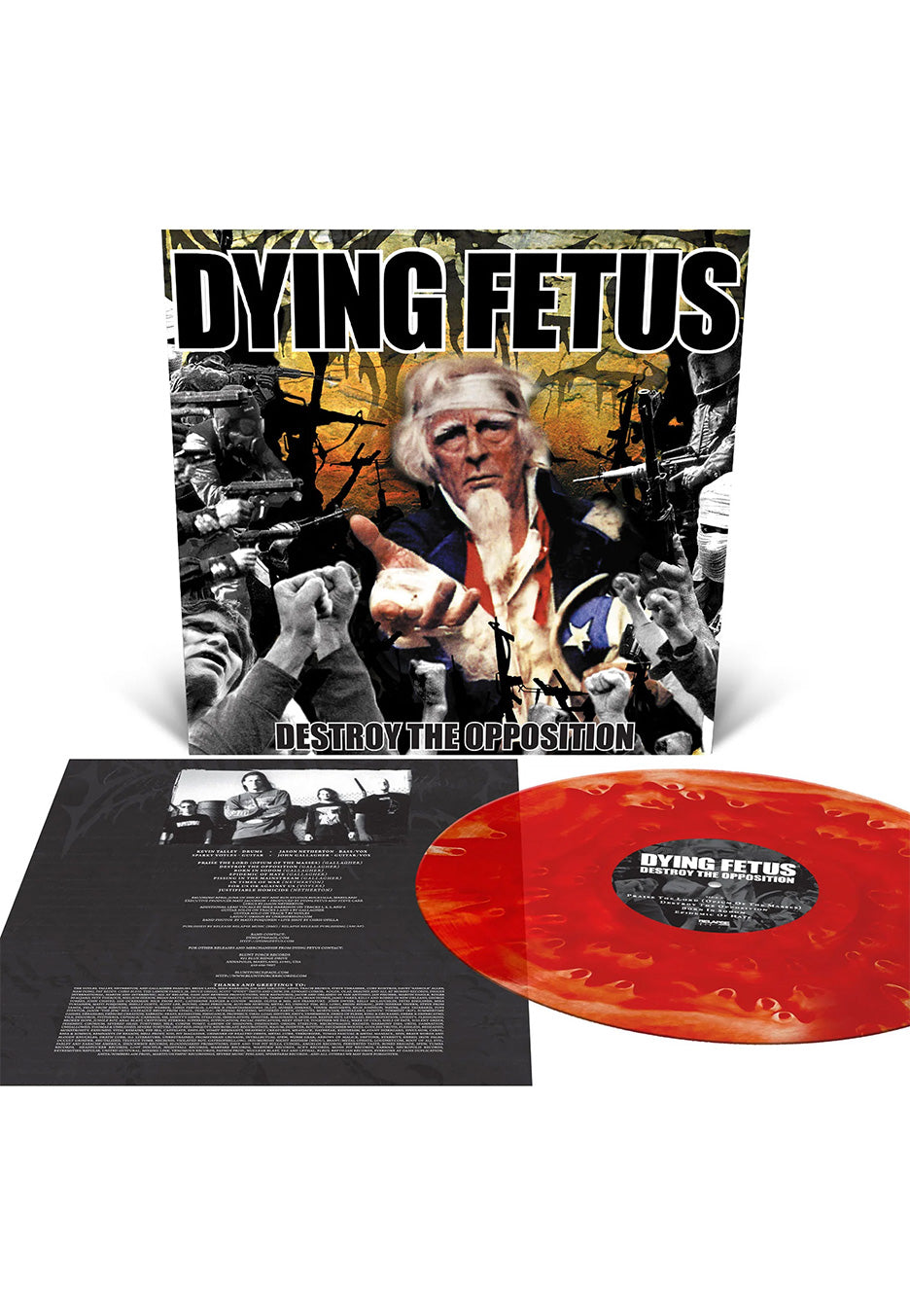 Dying Fetus - Destroy The Opposition Blood Red Cloudy - Colored Vinyl | Neutral-Image