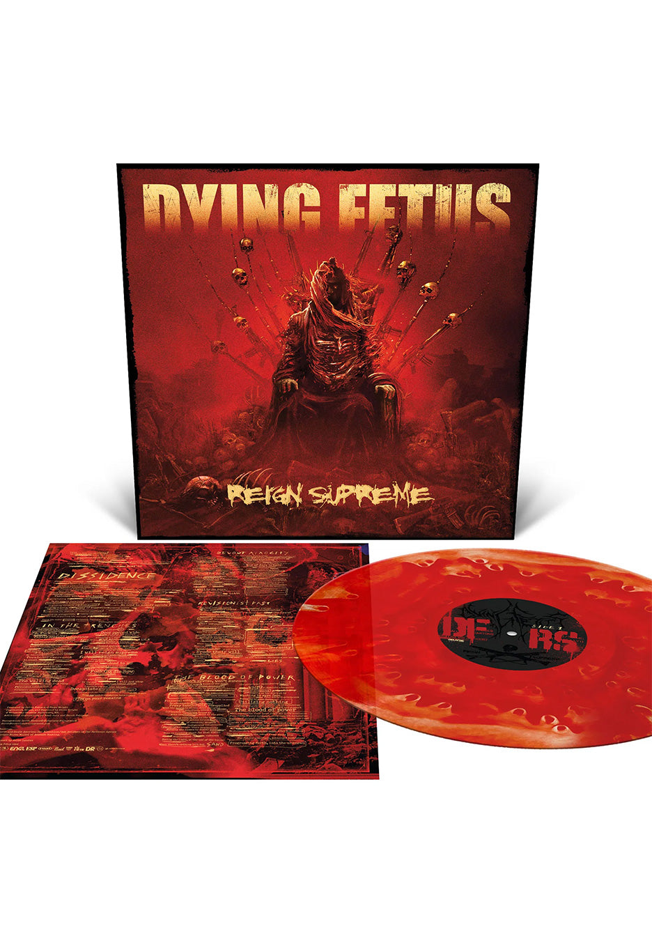 Dying Fetus - Reign Supreme Blood Red Cloudy - Colored Vinyl | Neutral-Image