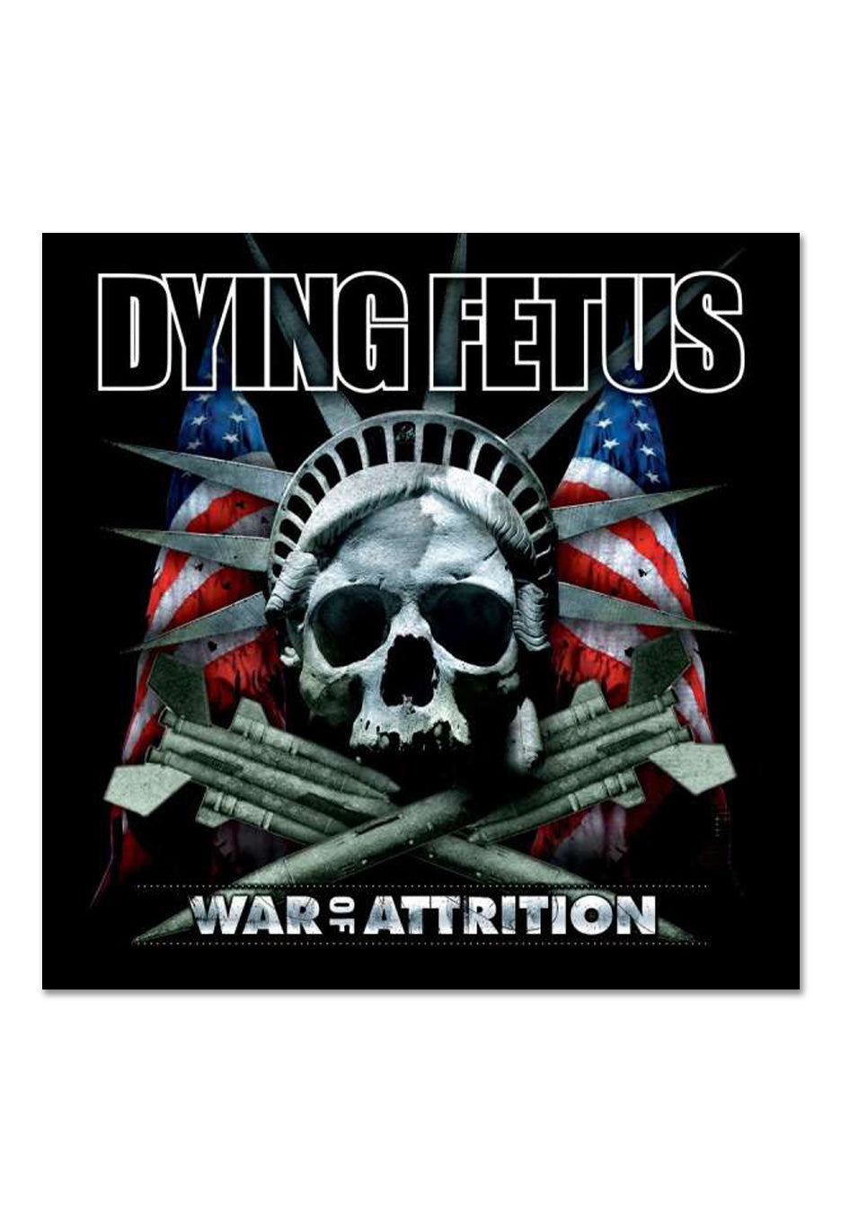 Dying Fetus - War Of Attrition Blood Red Cloudy - Colored Vinyl | Neutral-Image