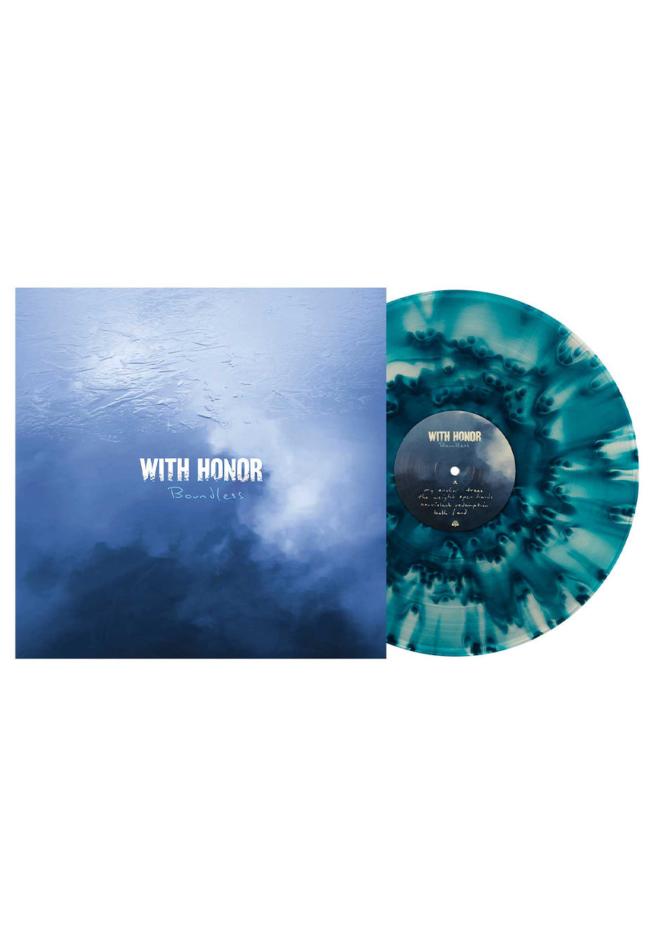 With Honor - Boundless Sea Blue Cloudy - Colored Vinyl | Neutral-Image