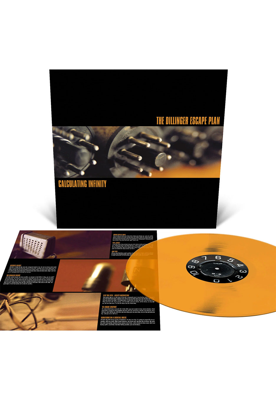 The Dillinger Escape Plan - Calculating Infinity Ltd. Clear Orange - Colored Vinyl | Neutral-Image