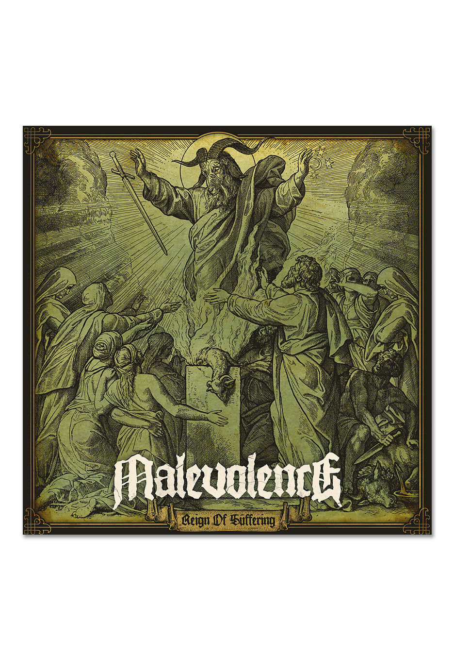 Malevolence - Reign Of Suffering (ReIssue 2023) Ltd. Transparent Yellow - Colored Vinyl | Neutral-Image