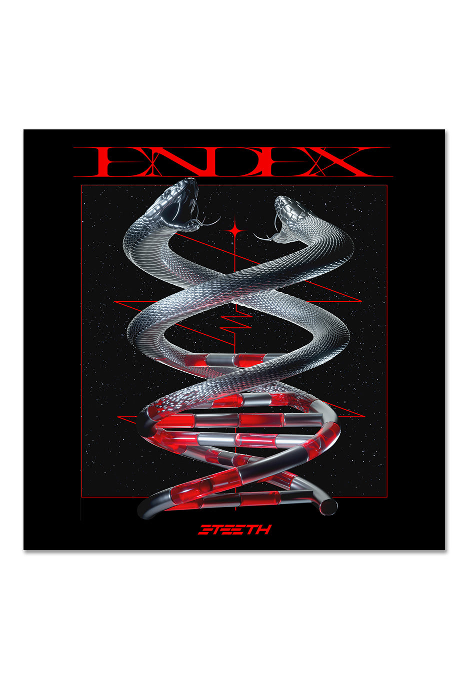 3TEETH - EndEx - Ltd. Red - Colored Vinyl | Neutral-Image