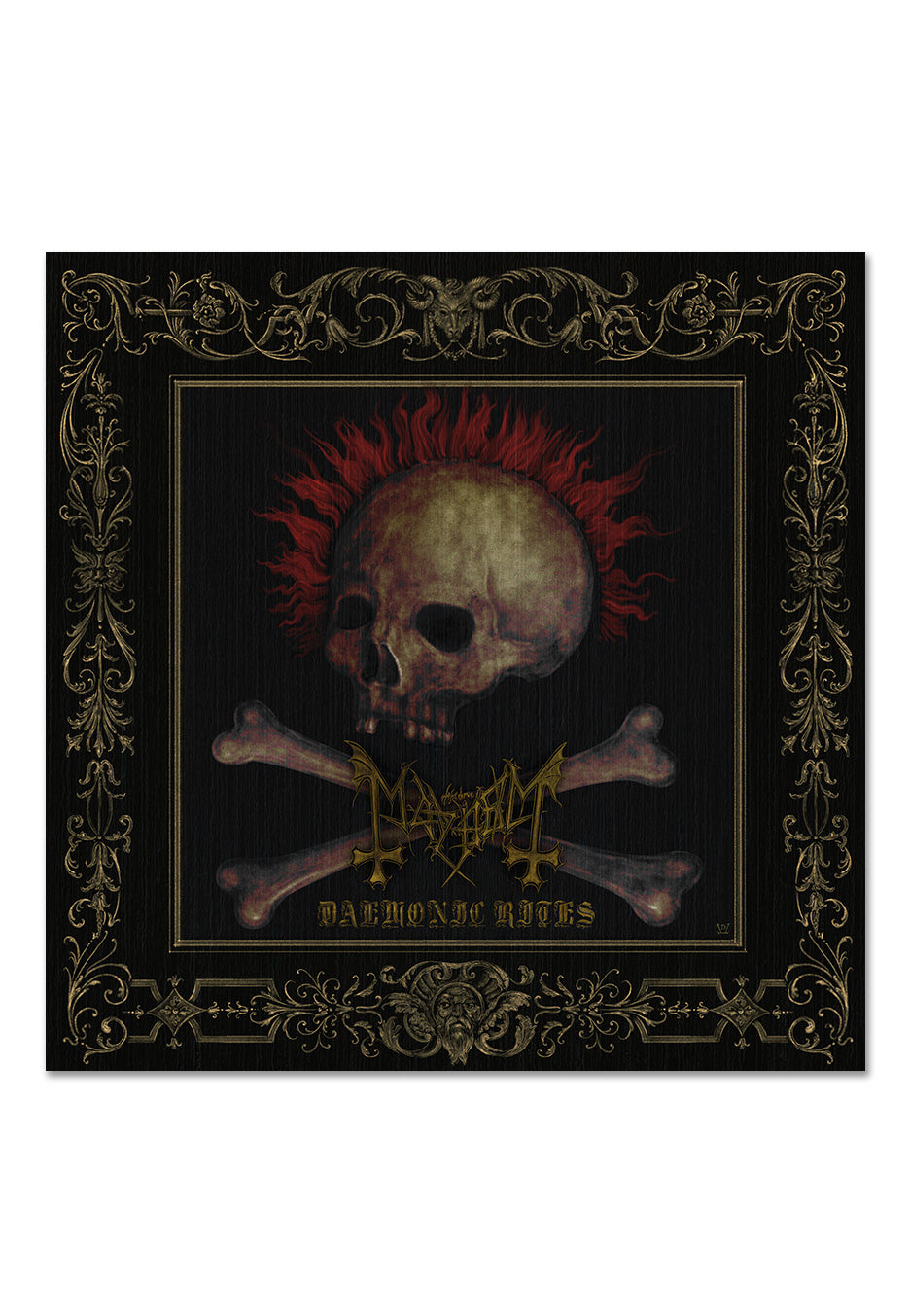 Mayhem - Daemonic Rites - Ltd. Deluxe Golden 2 LP + CD Box Set | Neutral-Image