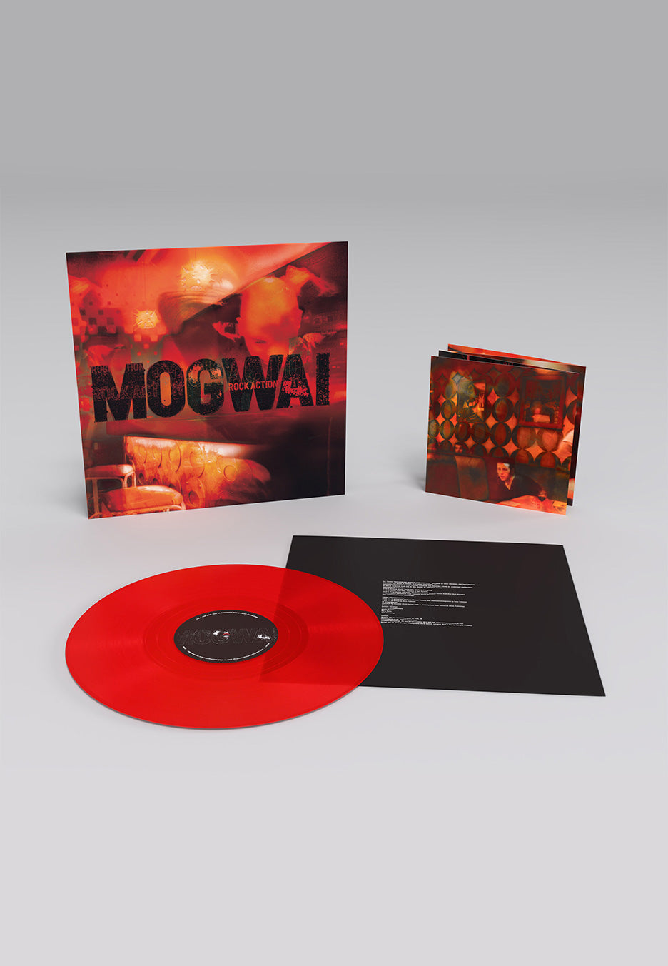 Mogwai - Rock Action Ltd. Transparent Red - Colored Vinyl | Neutral-Image