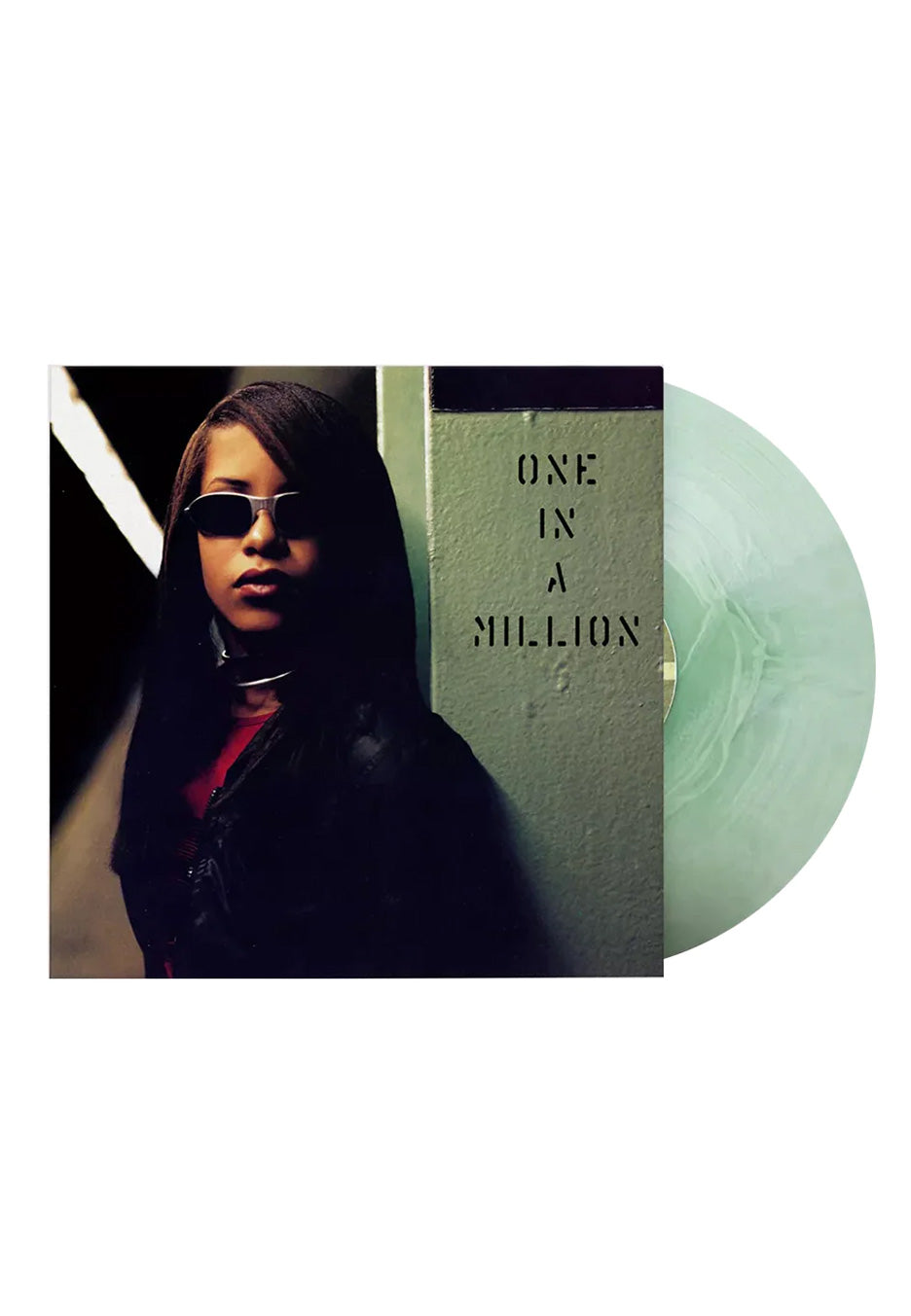 Aaliyah - One In A Million Coke Bottle Green & Bone Galaxy - Colored 2 Vinyl | Neutral-Image