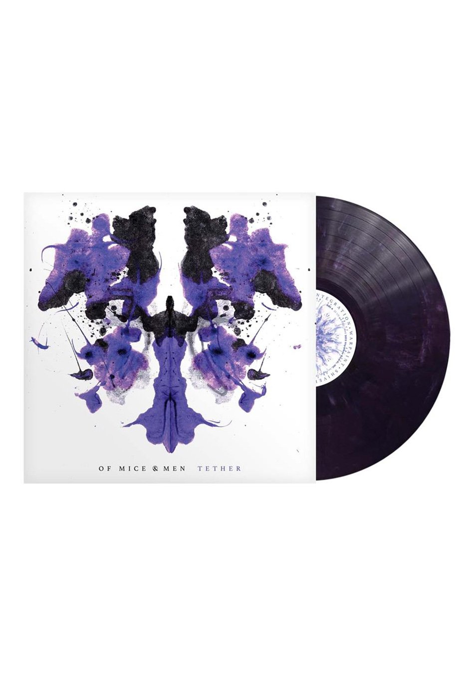 Of Mice & Men - Tether Ltd. Purple/Black - Marbled Vinyl | Neutral-Image