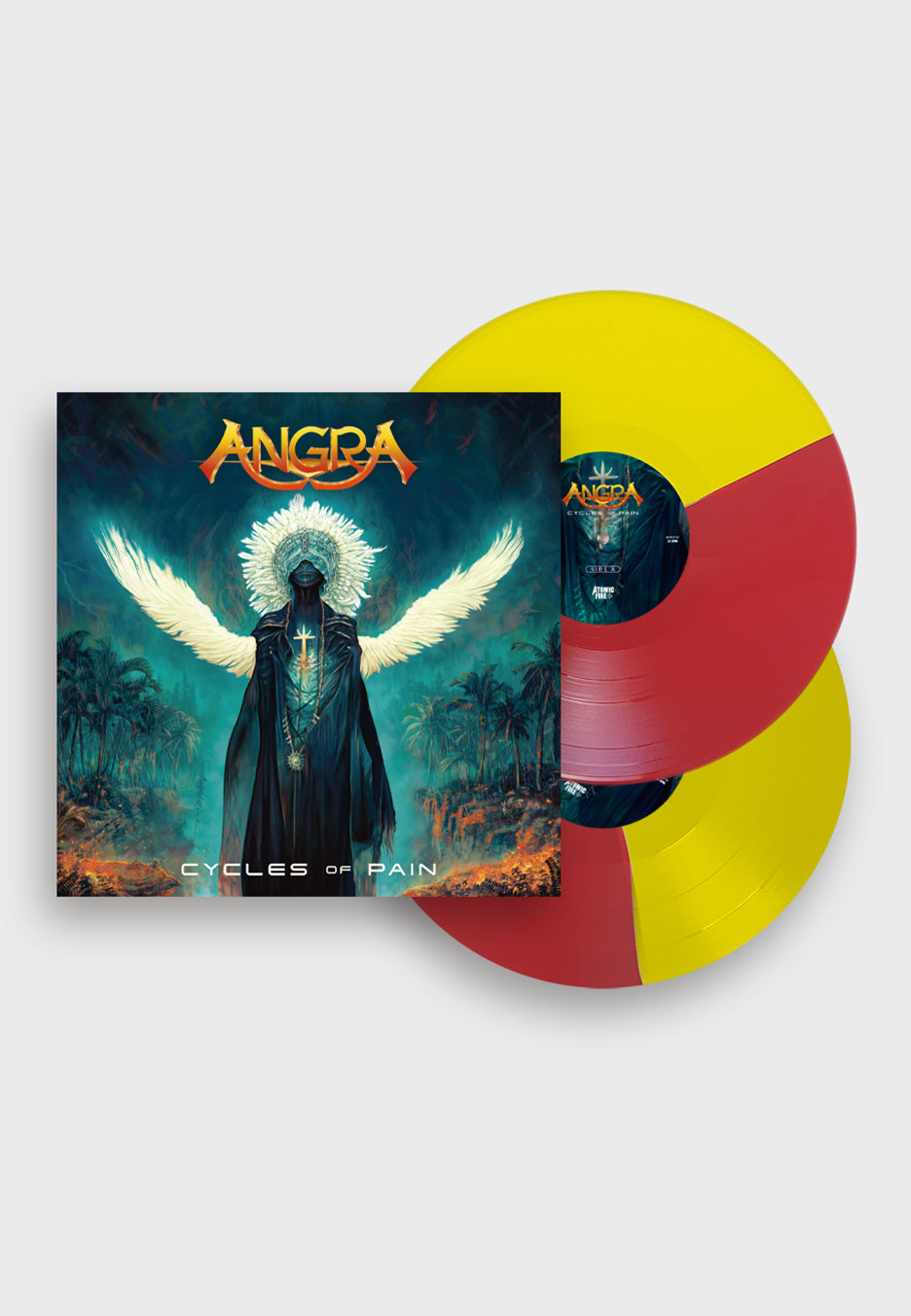 Angra - Cycles Of Pain Ltd. Red/Yellow Half/Half - Colored 2 Vinyl | Neutral-Image