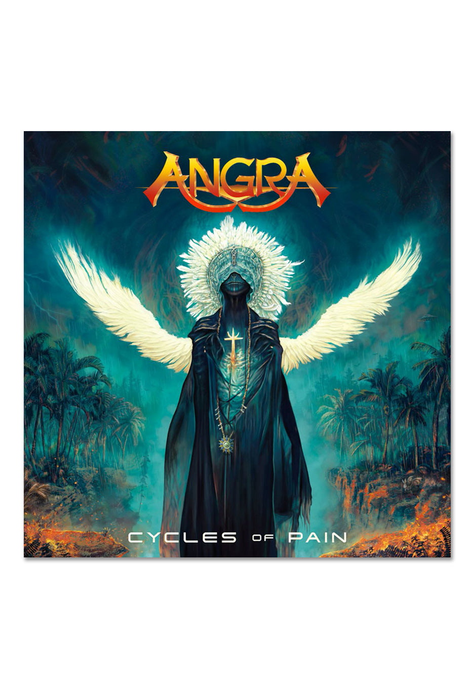 Angra - Cycles Of Pain Ltd. Red/Yellow Half/Half - Colored 2 Vinyl | Neutral-Image