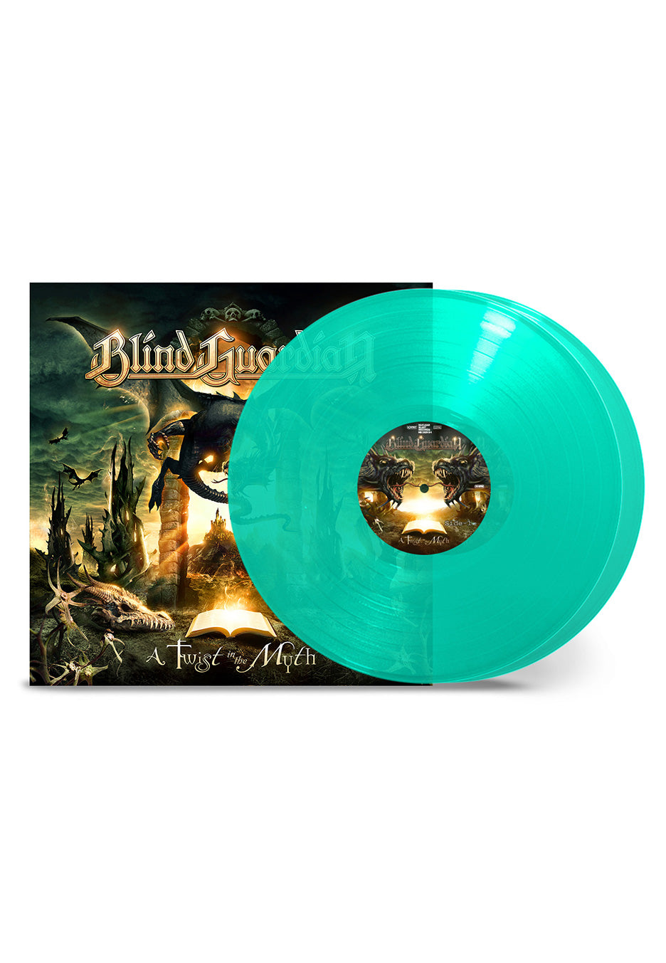 Blind Guardian - A Twist In The Myth Transparent Mint Green - Colored 2 Vinyl | Neutral-Image