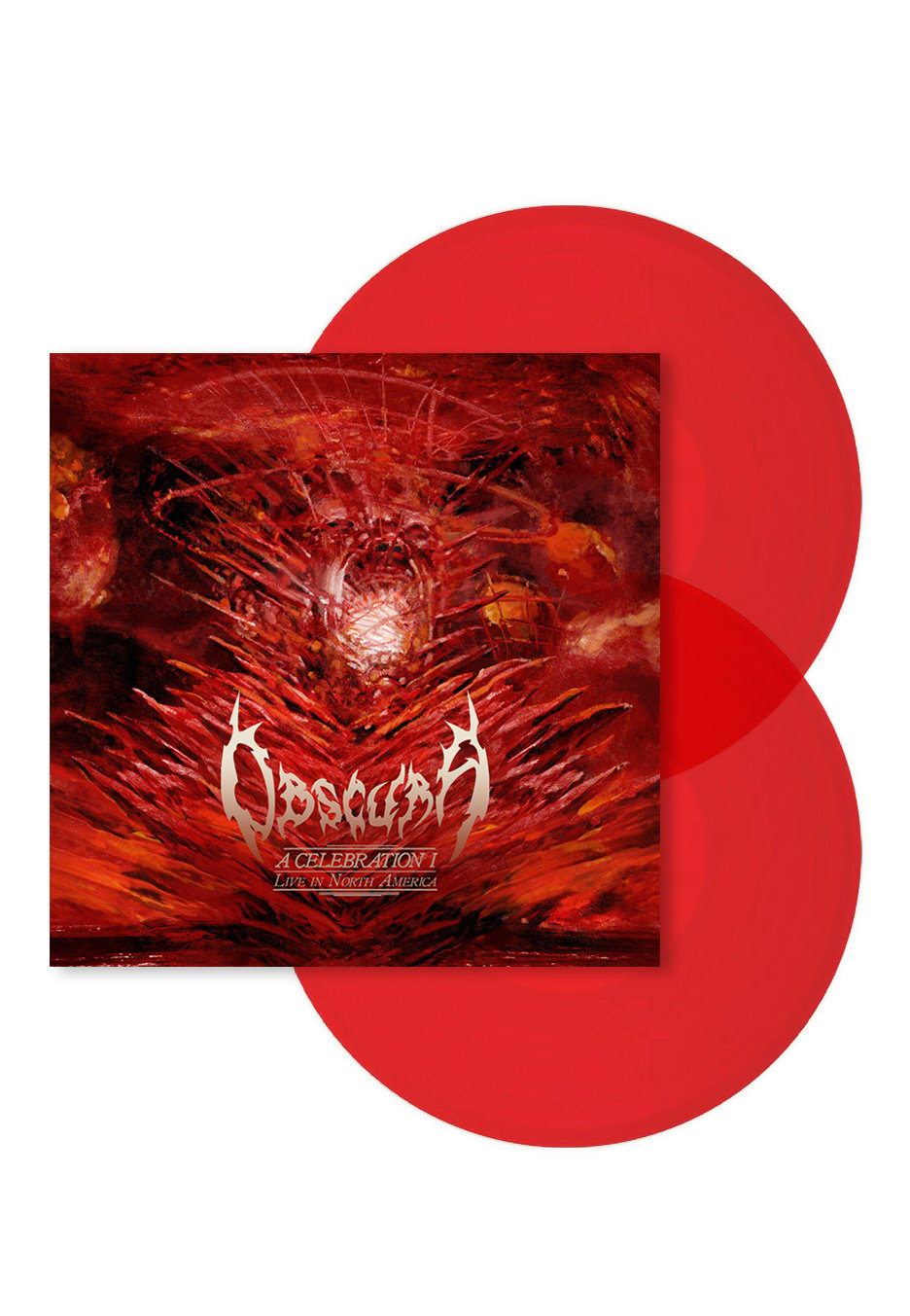 Obscura - A Celebration I (Live In North America) Ltd. Transparent Red - Colored 2 Vinyl | Neutral-Image