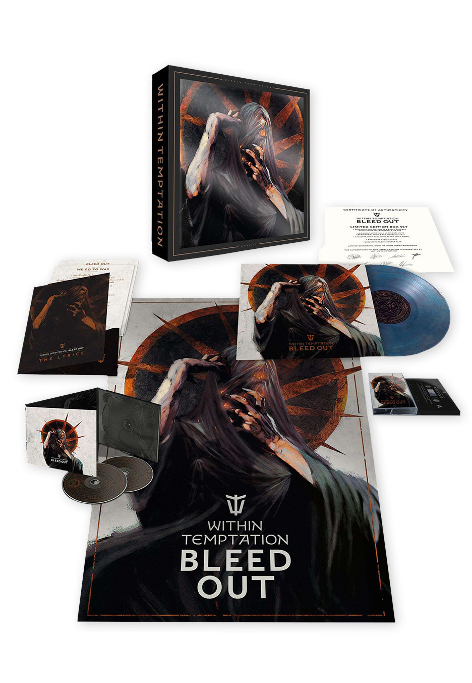 Within Temptation - Bleed Out (Limited) -  2 CD + Vinyl + MC Boxset | Neutral-Image