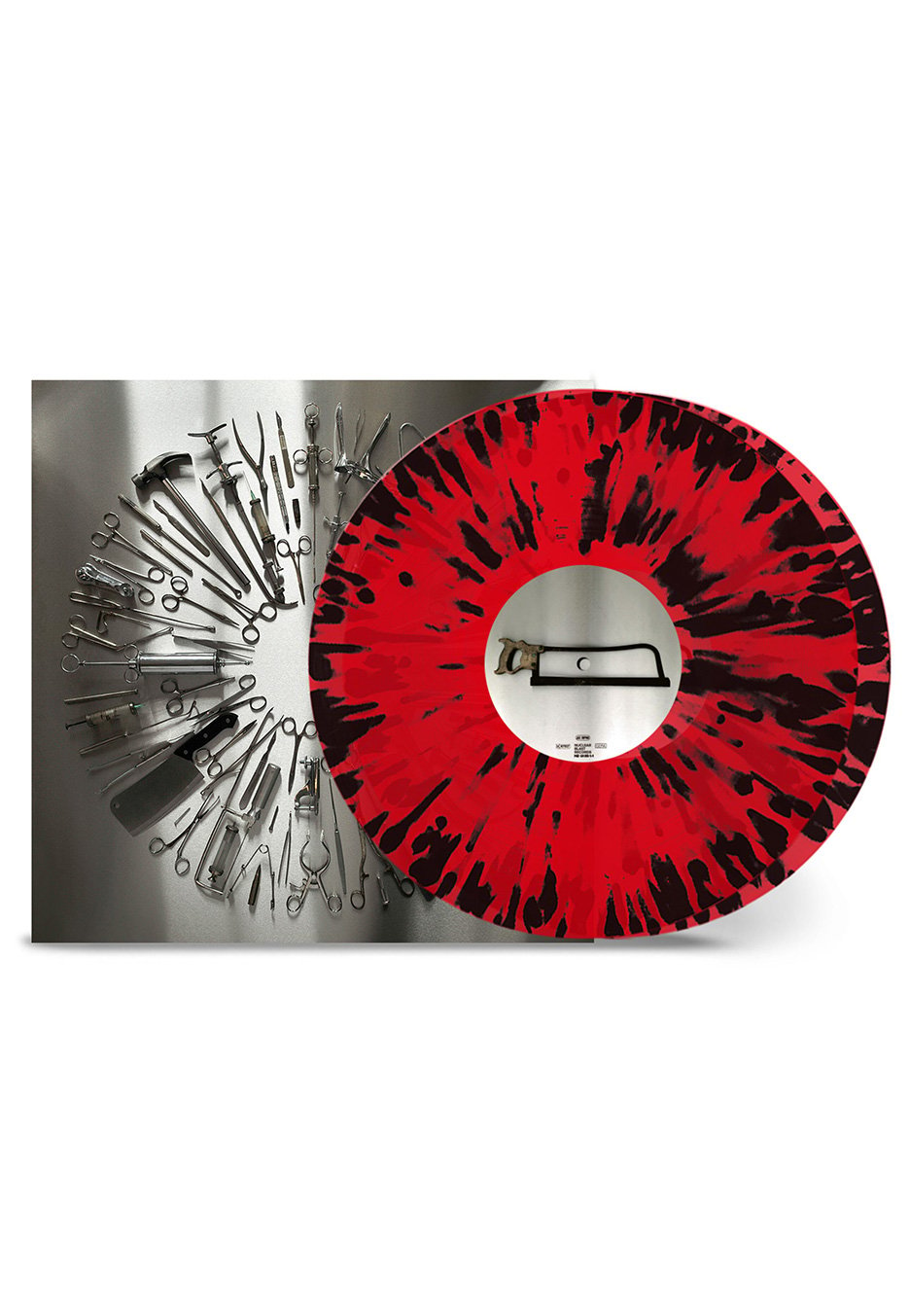 Carcass - Surgical Steel Ltd. Red w/ Black - Splattered 2 Vinyl | Neutral-Image