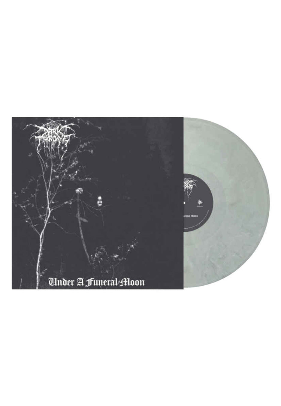 Darkthrone - Under A Funeral Moon Ltd. Silver/White - Marbled Vinyl | Neutral-Image