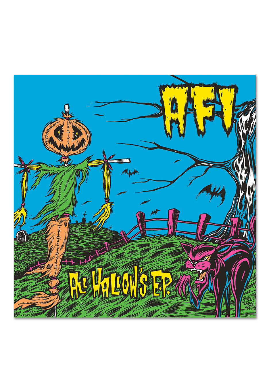 AFI - All Hallow's E.P. (Ltd. 25th Anniversary Edition) Spectral Pink - Colored 10 Inch | Neutral-Image