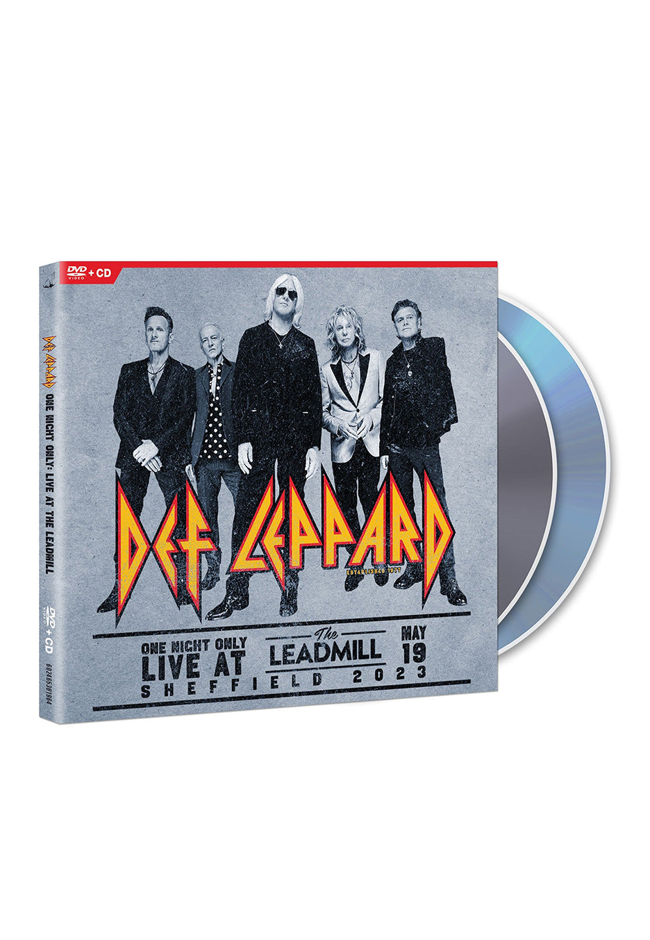 Def Leppard - Live At The Leadmill (Sheffield 2023) - CD + DVD | Neutral-Image