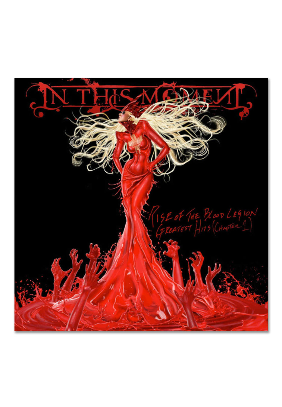 In This Moment - Rise Of The Blood Legion: The Best Of Ltd. Red & White - Colored 2 Vinyl | Neutral-Image