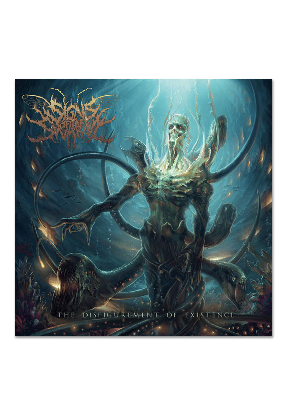 Signs Of The Swarm - The Disfigurement of Existence Aqua Blue - Colored Vinyl | Neutral-Image