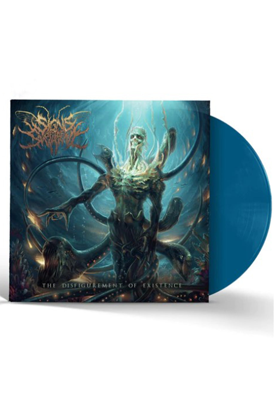 Signs Of The Swarm - The Disfigurement of Existence Aqua Blue - Colored Vinyl | Neutral-Image