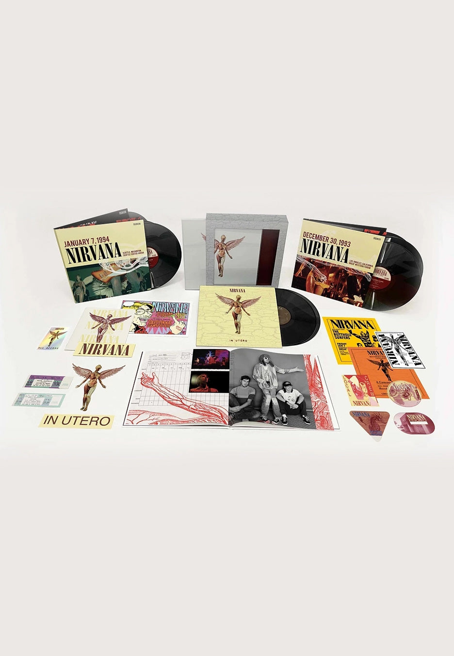 Nirvana - In Utero (Ltd. Super Deluxe Original Album + Bonus Tracks) - Vinyl Box | Neutral-Image