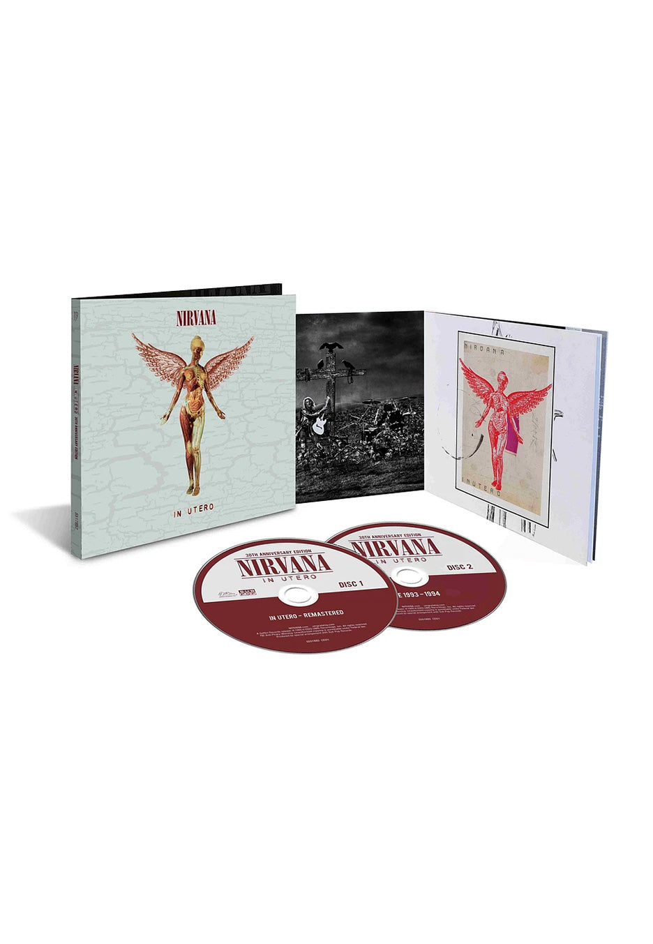 Nirvana - In Utero (Deluxe Original Album + Bonus Tracks) - Digipak 2 CD | Neutral-Image