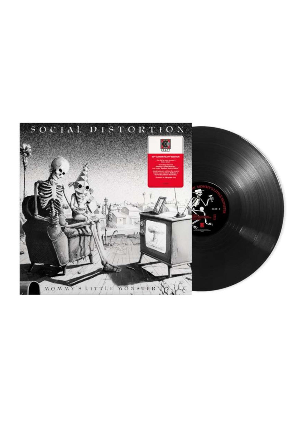 Social Distortion - Mommy's Little Monster Remastered 2023 - 2 Vinyl | Neutral-Image