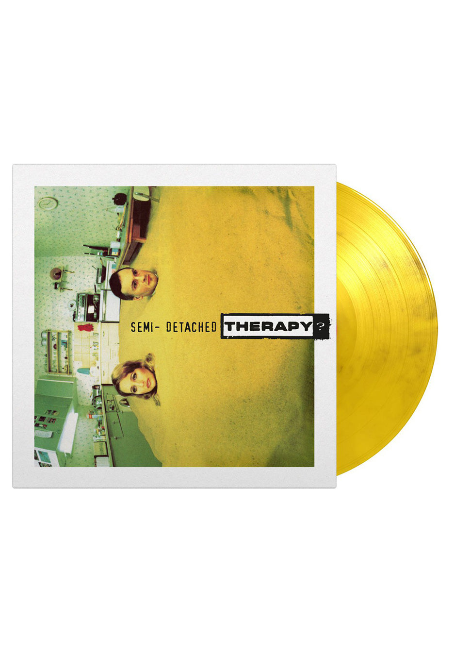 Therapy? - Semi-Detached Yellow/Black - Marbled Vinyl | Neutral-Image