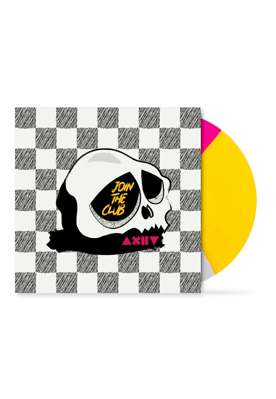 As December Falls - Join The Club (Ltd. Tour Edition) White/Pink/Yellow Tri Colour - Colored Vinyl | Neutral-Image